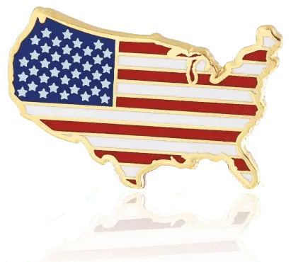 best american flag lapel pin