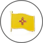 flag lapel pin placement