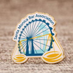 Santa Monica Bar Association Shirt custom pins
