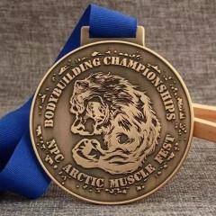Bodybuilding Championships Award Medals 