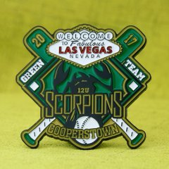 Scorpions Cooperstown  Baseball Pins 
