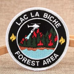 Lac La Biche Embroidered Patches