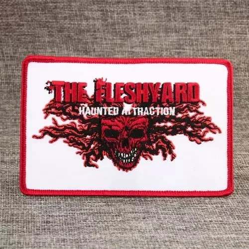The Fleshyard Embroidered Patches
