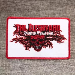 The Fleshyard Embroidered Patches