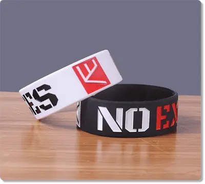 custom 1 wristbands