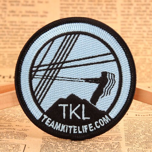 Team Kite Life Embroidered Patches