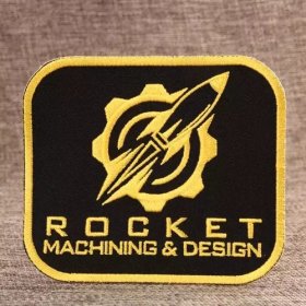 Rocket Small Order Custom Patches 