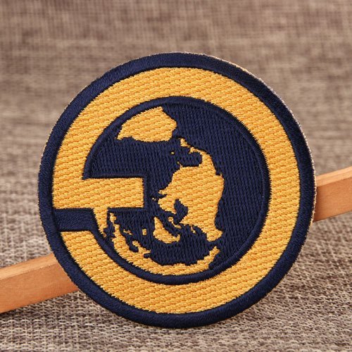 Earth Embroidered Patches