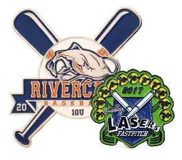 baseball team trading pins