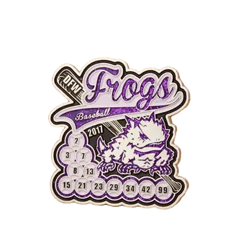 dfw frogs baseball trading pins