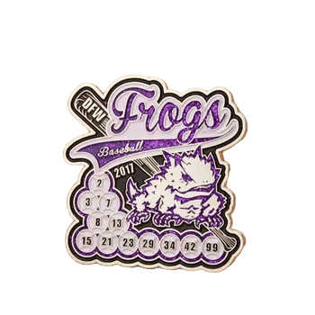 dfw frogs baseball trading pins