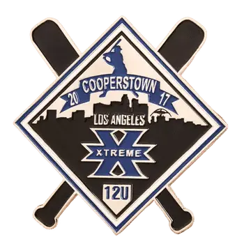 la xtreme baseball pins