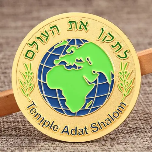 Temple Adat Shalom Challenge Coins