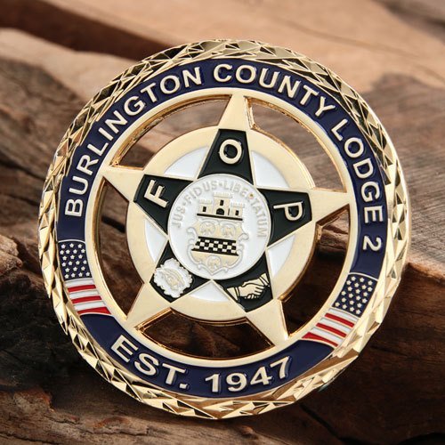 Burlington County Lodge Challenge Coins