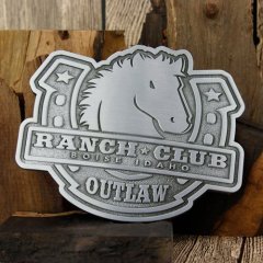 Ranch Club Antique Belt Buckles