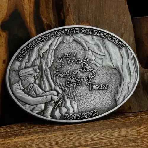 Miners Belt Buckles