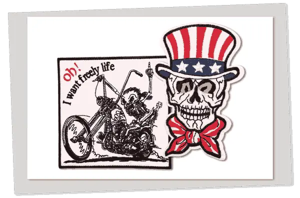 custom skull patches custom skull patches