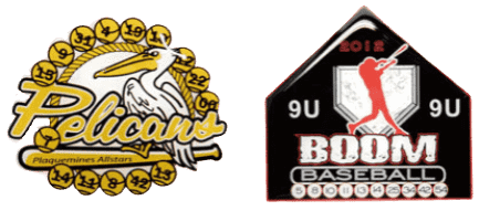 Custom Offset Printed Baseball Pins