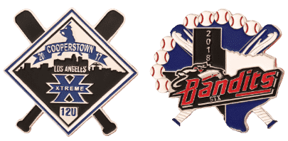 Custom Soft Enamel Baseball Pins