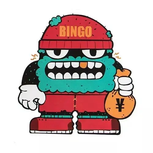 Bingo Robot Custom Stickers Bingo Robot Custom Stickers