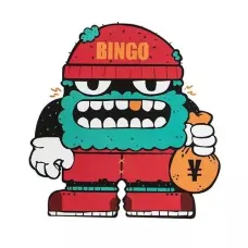 Bingo Robot Custom Stickers Bingo Robot Custom Stickers