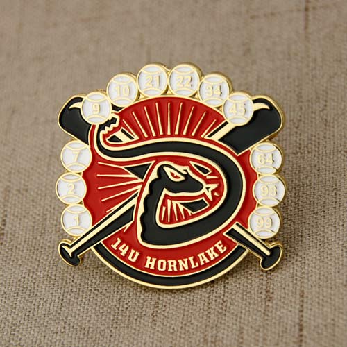 Baseball Pins Made In USA US Factory Delivery