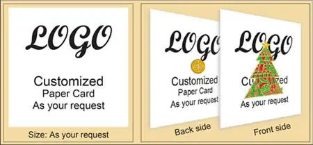 Two Side Paper Card