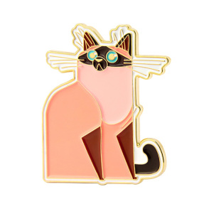 Pink Cat Custom Lapel Pins