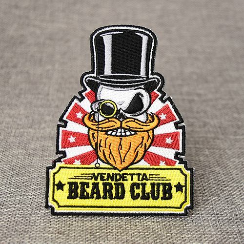 Beard Custom Embroidered Patches