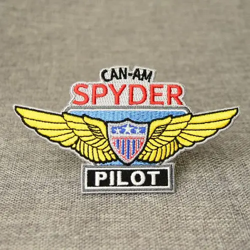 The Pilot Embroidered Patches