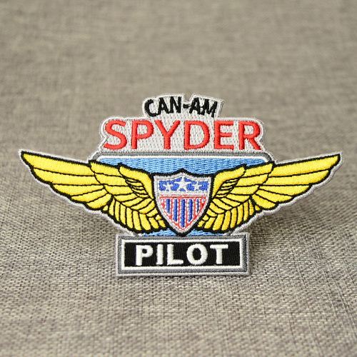 The Pilot Embroidered Patches
