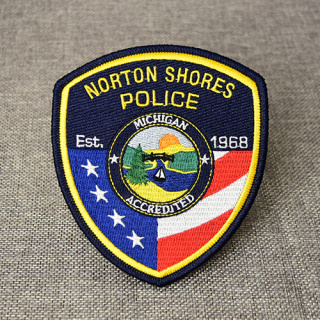 Design Police Patches, Apparel 2000 Embroidery