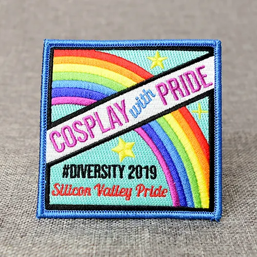 Embroidered Rainbow Patches Embroidered Rainbow Patches