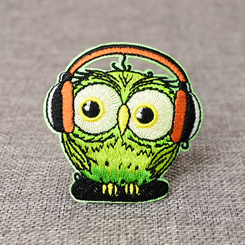 Cute Owl Embroidered Patches