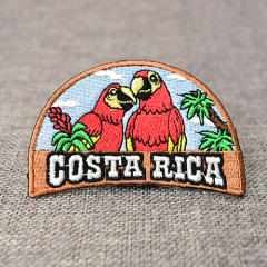 Costa Rica Embroidered Patches