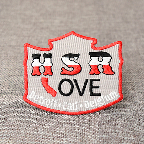 HSR LOVE Custom Letter Patches 