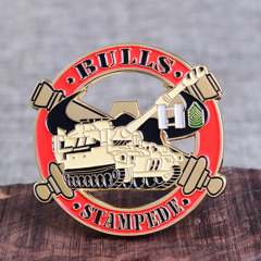 Bravo Bulls Army Challenge Coins