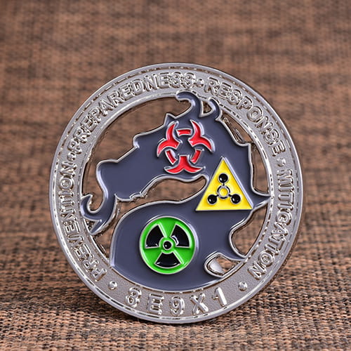 Jersey Dragons Custom Coins