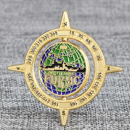 Compass Custom Spinner Coins