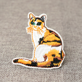 Kitten Embroidered Patches 