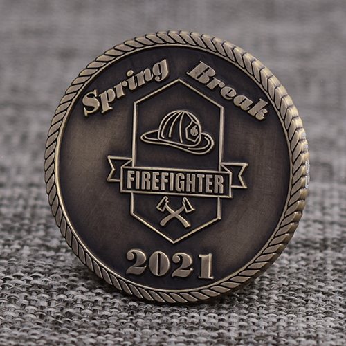 Spring Break Firefighter Coins