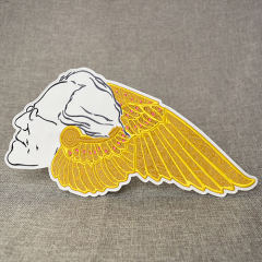 Wise Angel Embroidered Patches
