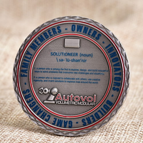 Autovol Custom Challenge Coins