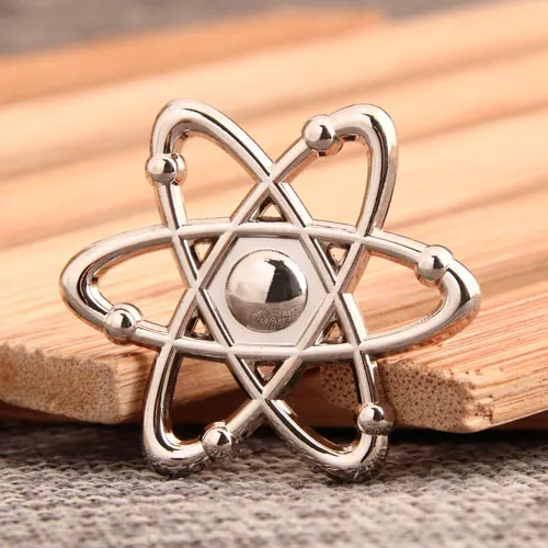 3D Planet custom lapel pins