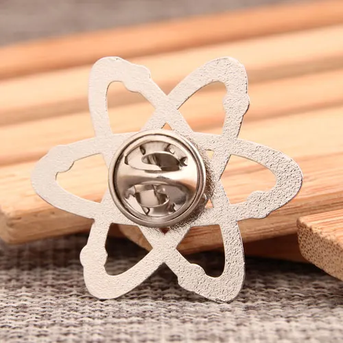 3D Planet custom lapel pins