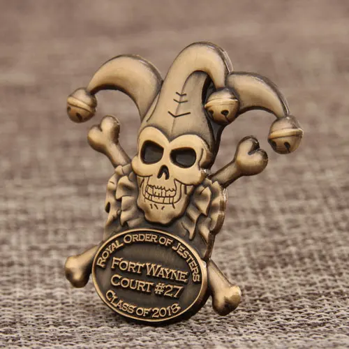 Royal Order of Jesters 3D Custom pins