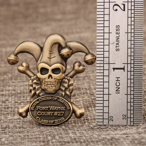Royal Order of Jesters 3D Custom pins