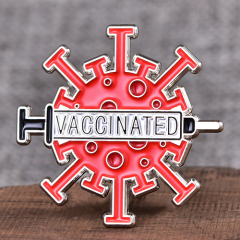 Covid-19 Vaccinated Enamel Pin