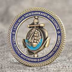 US Navy Custom Spinner Coins