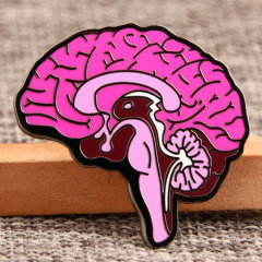 Custom Brain Lapel Pins